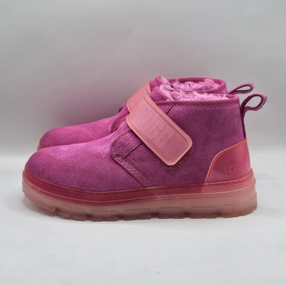 UGG Neumel Clear Chukka Hot Pink Boots